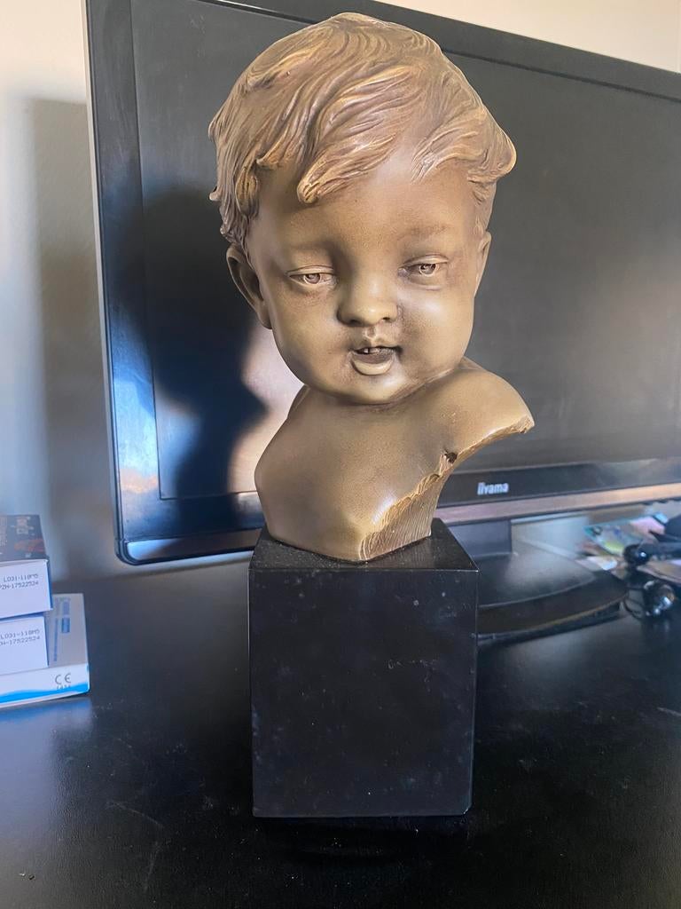 Buste terracotta, Antiek en Kunst, Ophalen, Buste