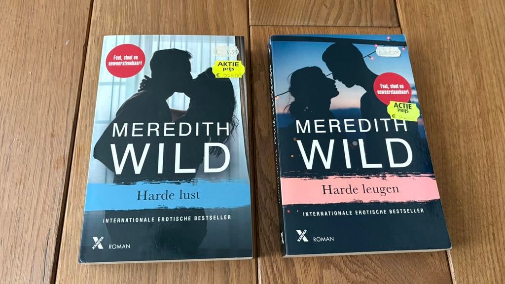 Boeken Meredith Wild ( 2 stuks ), Boeken, Ophalen, Zo goed als nieuw