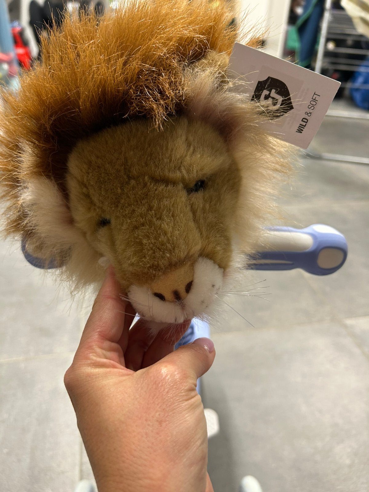 Tête de trottinette Wild & Soft Lion, Enlèvement ou Envoi, Comme neuf