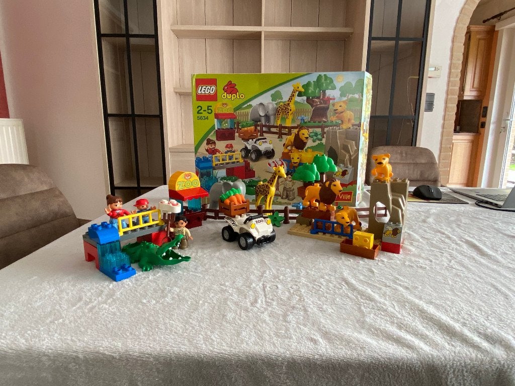 Lego Duplo 5634 Voedertijd In De Dierentuin, Ensemble complet, Comme neuf, Enlèvement, Duplo