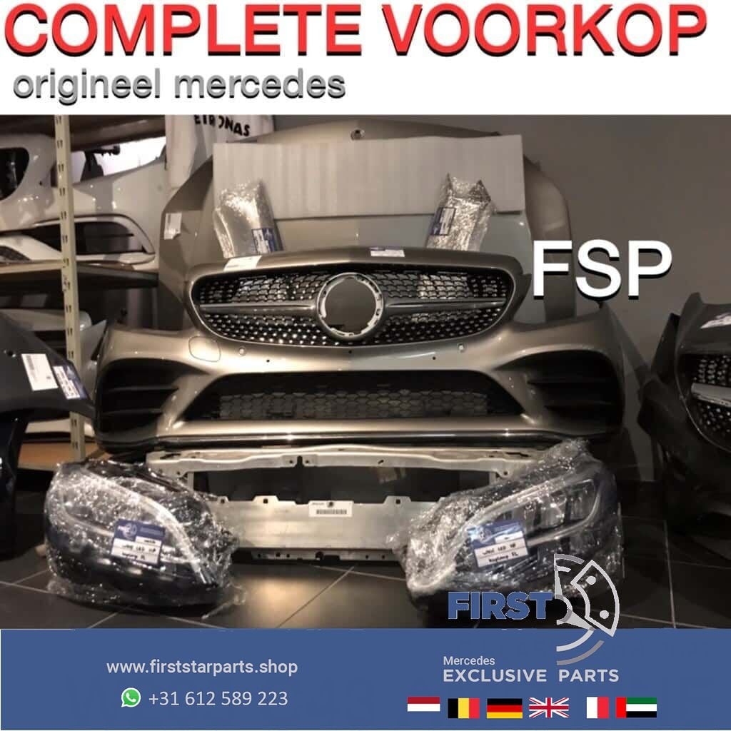 W205 C205 FACELIFT C43 AMG VOORKOP Mercedes C Klasse FRONT 2, Auto-onderdelen, Gebruikt, -, Voor, Ophalen of Verzenden