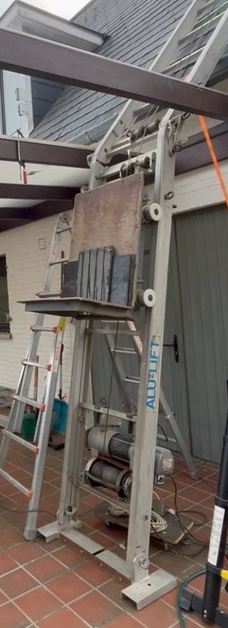 pannenlift, Zakelijke goederen, Machines en Bouw | Liften, Steigers en Ladders, Ophalen