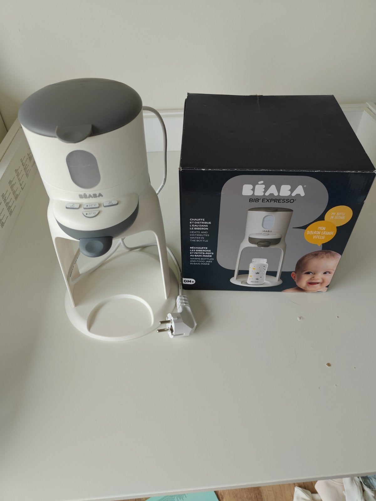 Béaba bib' expresso, Ophalen of Verzenden, Gebruikt, Flessen- of potjesverwarmer, Overige merken