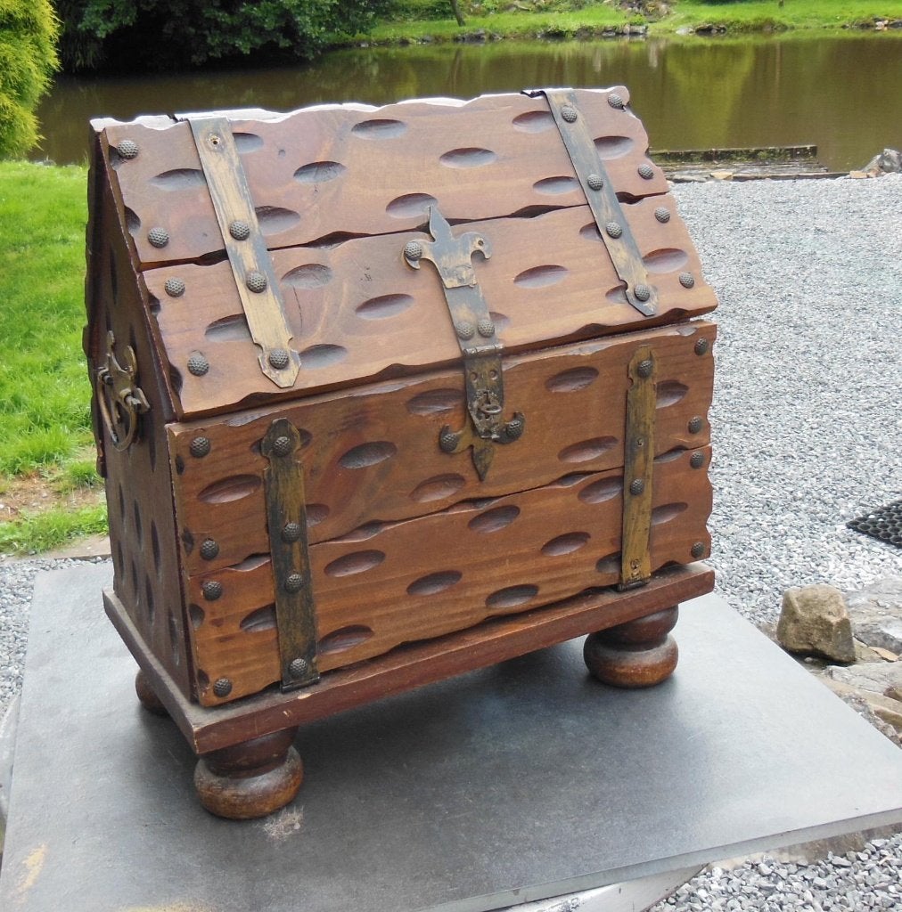 Coffret à couture, bois et métaux, Hobby & Loisirs créatifs, Enlèvement ou Envoi, Comme neuf, Autres types