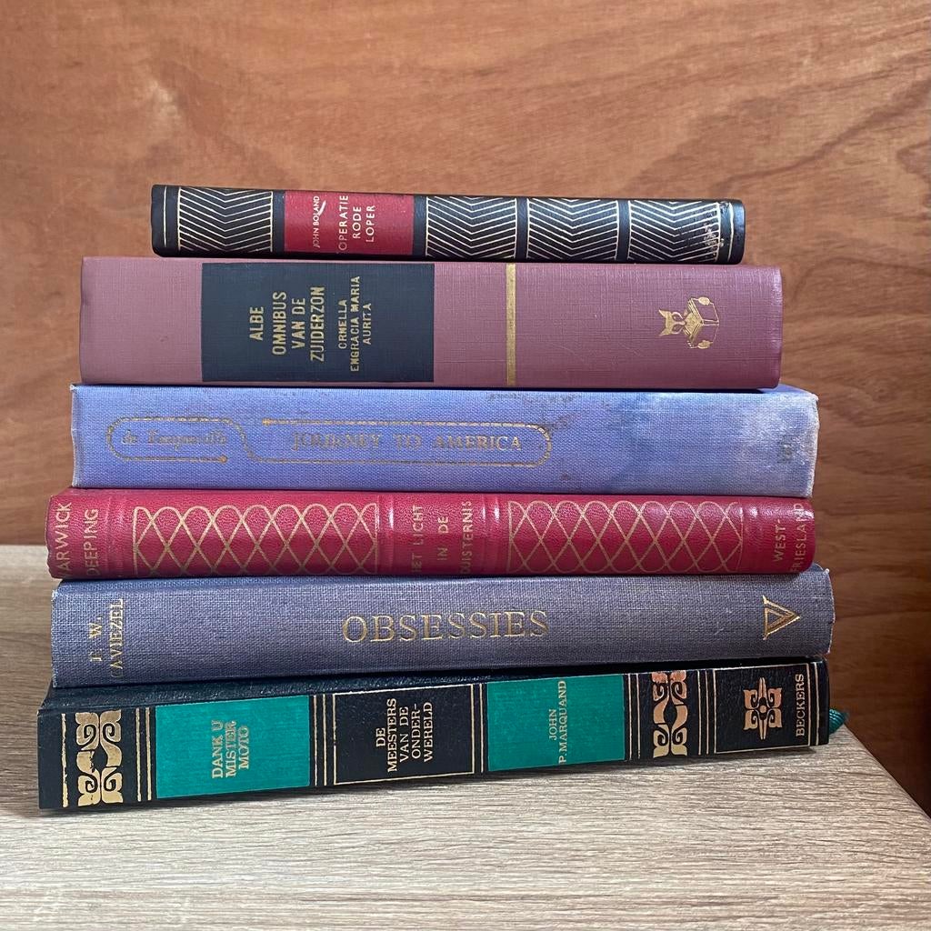 6 livres anciens, Enlèvement ou Envoi, Utilisé