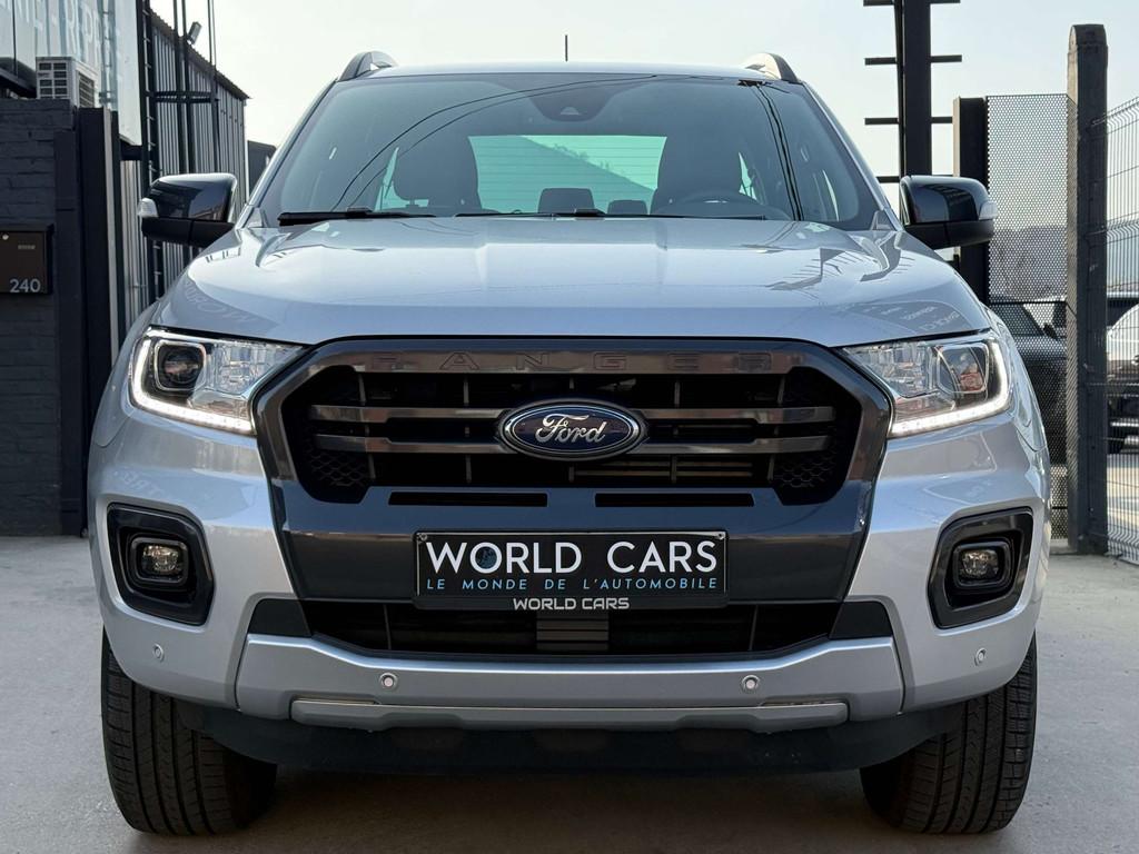 Ford Ranger 2.0D WILDTRAK TVAC*BTWIN DISTRO CAMERA LINE ASS., Autos, Ford, Argent ou Gris, Entreprise, 254 g/km, Noir