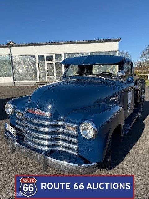 Chevrolet 3100 Stepside Pickup | 1950 | Route 66 Auctions, Autos, Achat, Entreprise, Chevrolet, Boîte manuelle