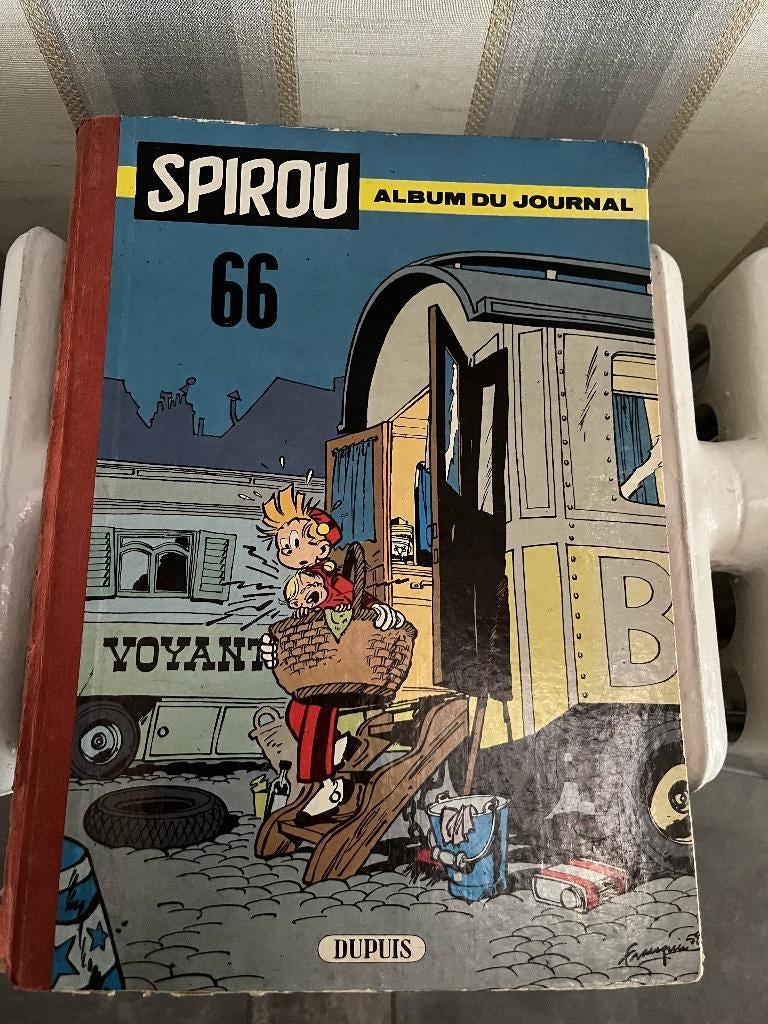 BD SPIROU 66, Une BD, Enlèvement, Utilisé