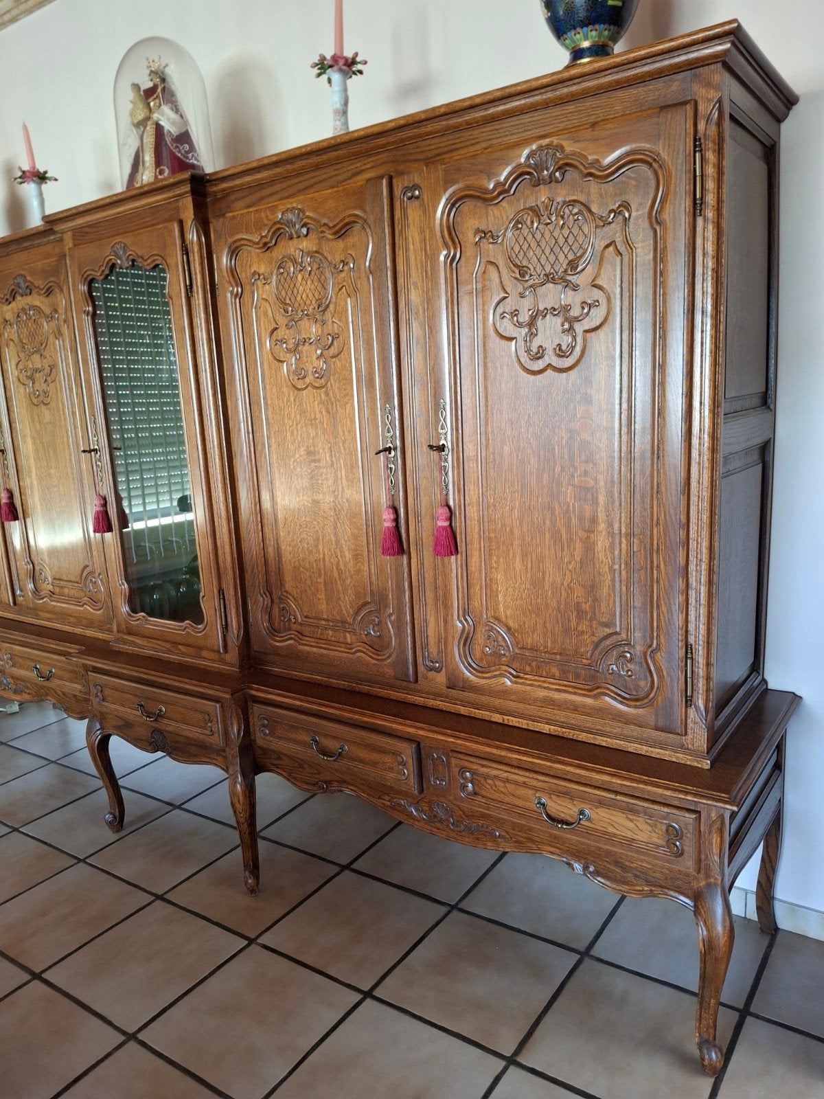 antieke kast, Ophalen
