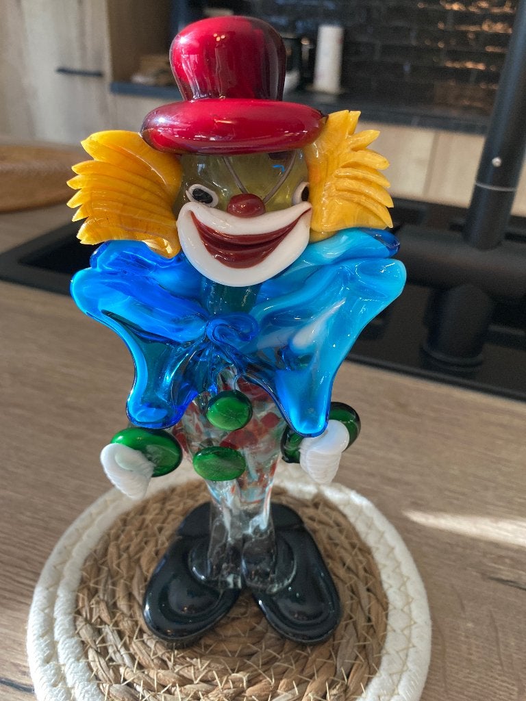 Met de mond geblazen clown (Murano), Antiek en Kunst, Ophalen