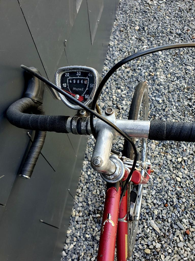 Vélo de route Peugeot entièrement restauré (vintage), Vélos & Vélomoteurs, 10 à 15 vitesses, 57 à 61 cm, Acier, Enlèvement