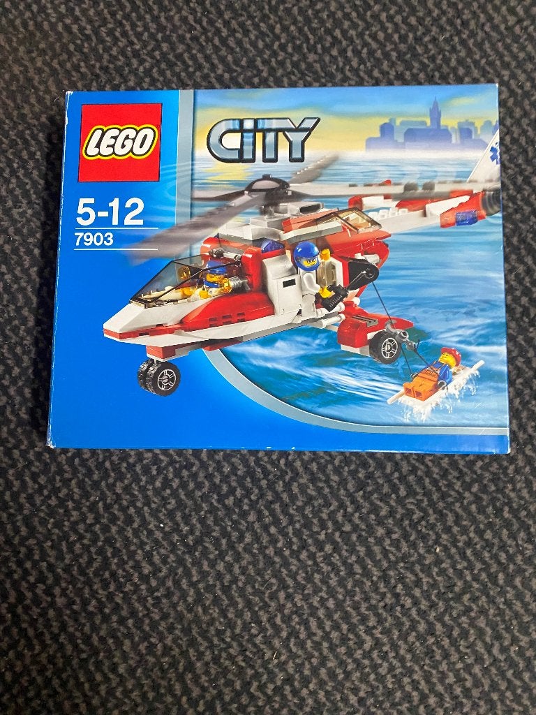 LEGO City 7903 – Rescue Helicopter, City, Inclusief instructies, Lego, Ophalen of Verzenden