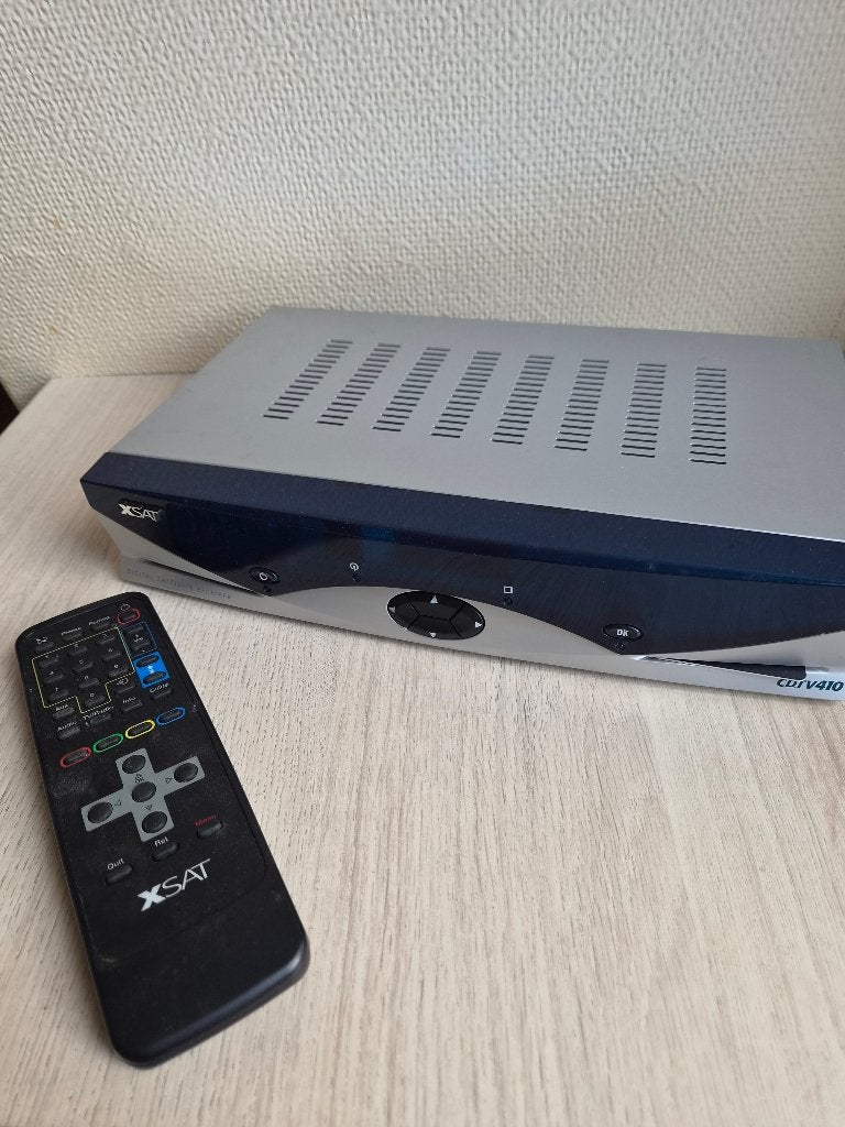 Récepteur satellite numérique XSat CDTV 410, TV, Hi-fi & Vidéo, Envoi, Comme neuf, Accessoires d'antenne (parabolique), Autres marques