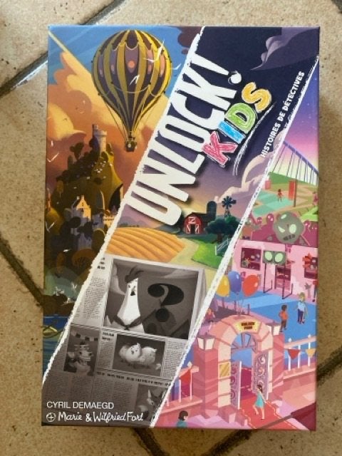 UNLOCK KIDS : HISTOIRES DE DETECTIVES - super jeu familal, Envoi