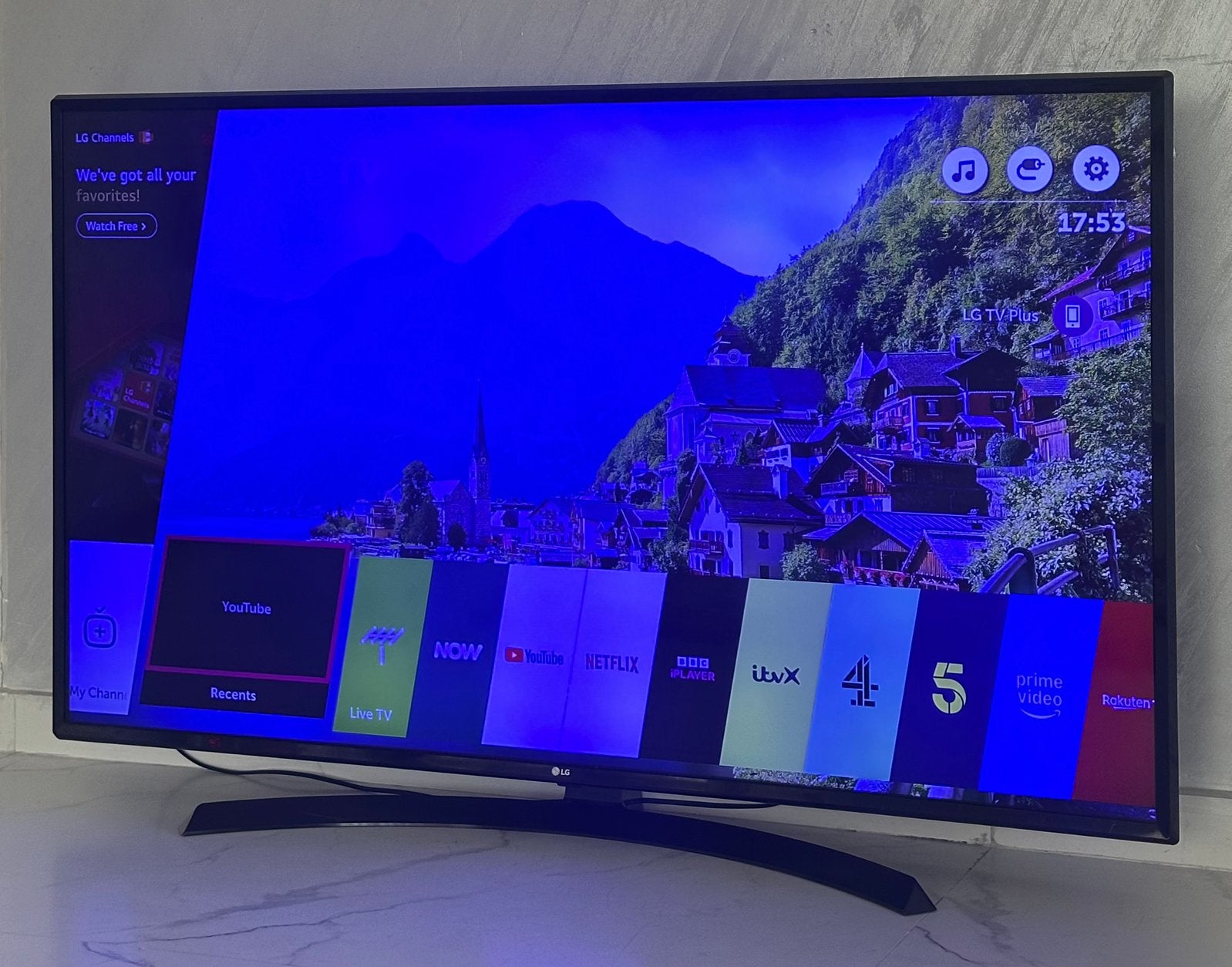 LG l Smart tv l 55” l 4K l Perfecte Staat, Audio, Tv en Foto, Televisies, Zo goed als nieuw, LED, 100 cm of meer, 4k (UHD), LG