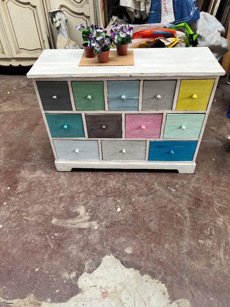 kastje, 25 à 50 cm, Opgewaardeerd leuk kastje, 5 tiroirs ou plus, Moins de 100 cm