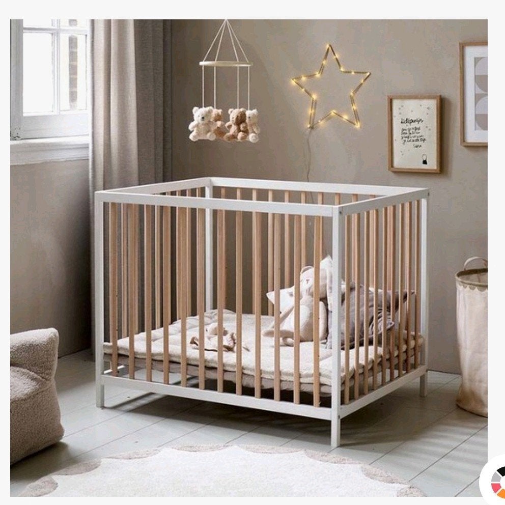 Babybox Petite Amélie, Kinderen en Baby's, Ophalen, Zo goed als nieuw, Rechthoekig, In hoogte verstelbaar