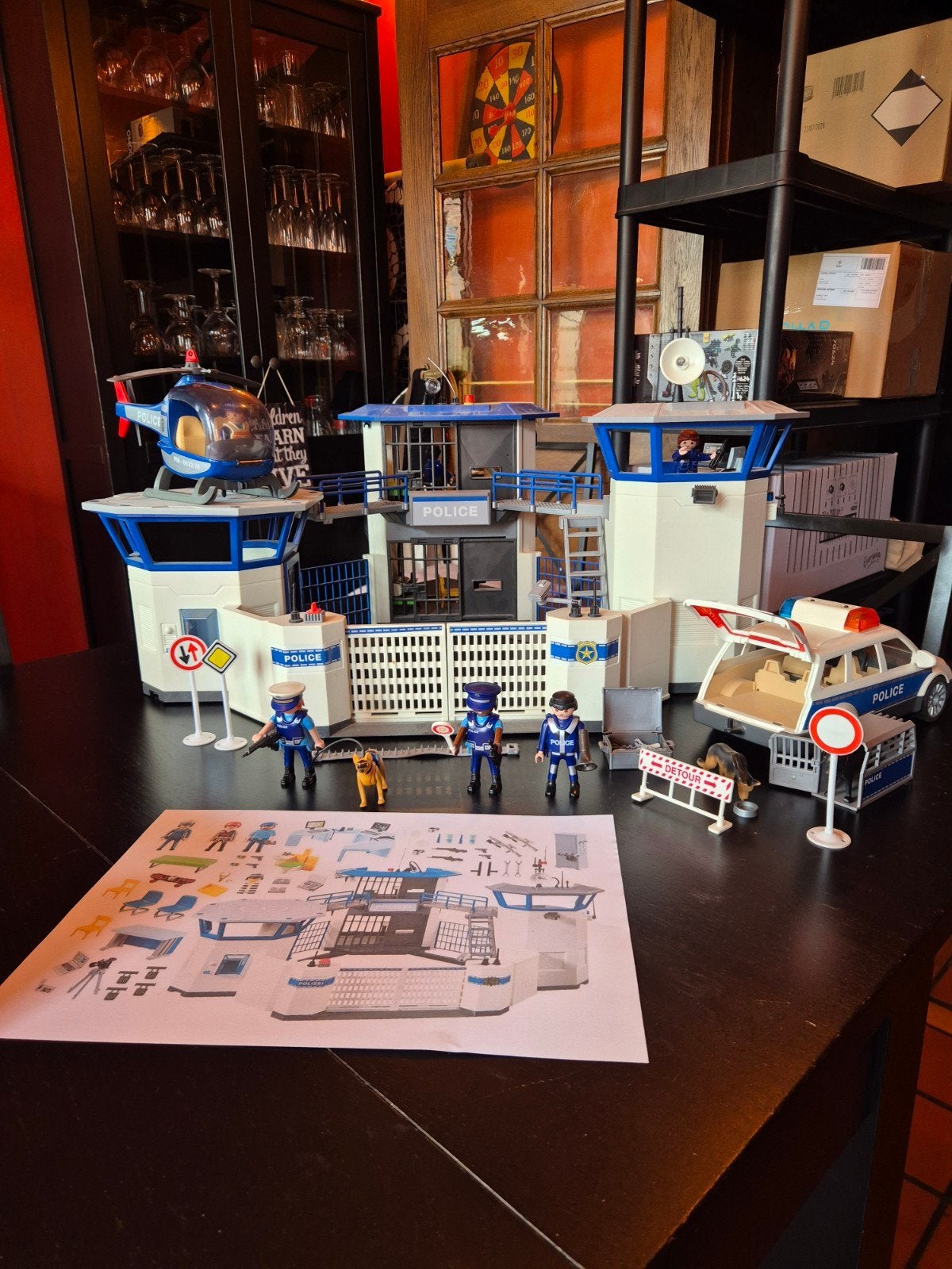 playmobil prison police, Enlèvement ou Envoi, Utilisé