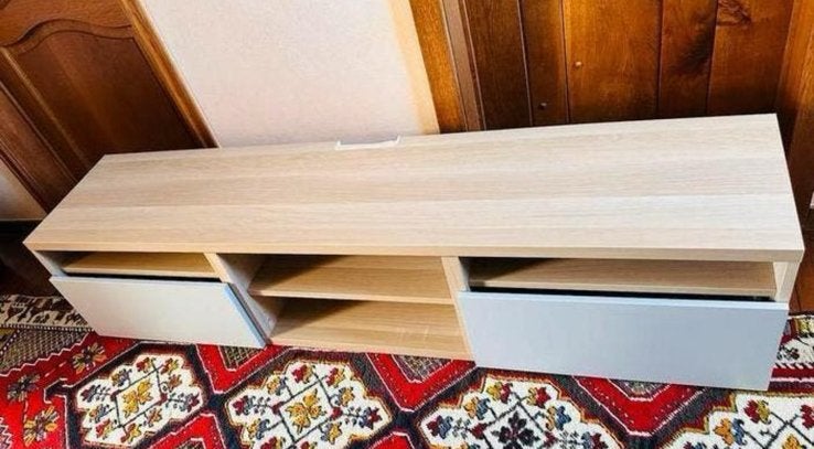 Meuble TV IKEA BESTA 180 CM, Maison & Meubles, Accessoires pour la Maison | Autre, Enlèvement, Moderne, Comme neuf, Bois