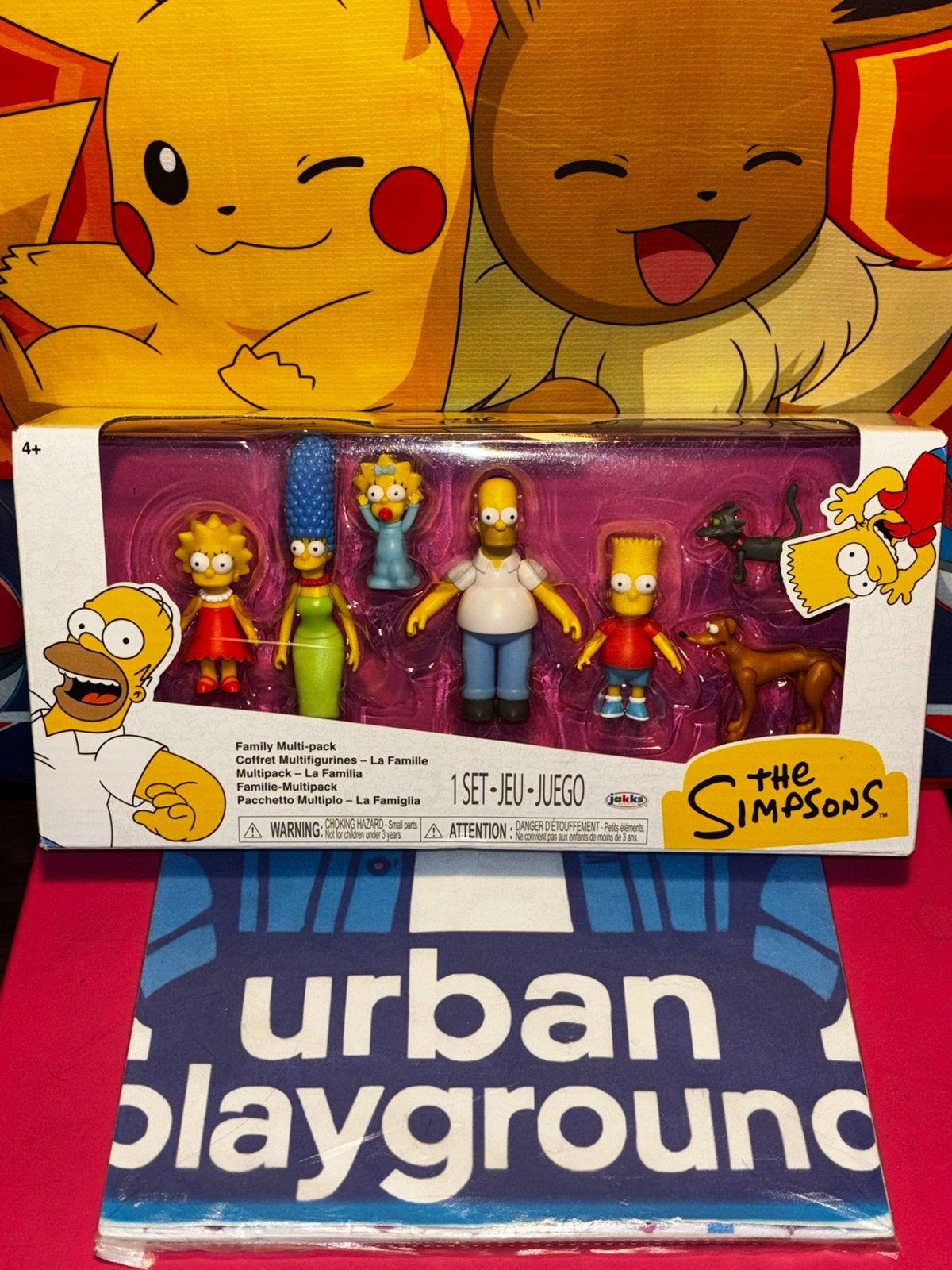 Figurines The Simpsons Famille Multi-pack Jakks Pacific ‍‍‍, Collections, Statues & Figurines, Neuf, Enlèvement ou Envoi