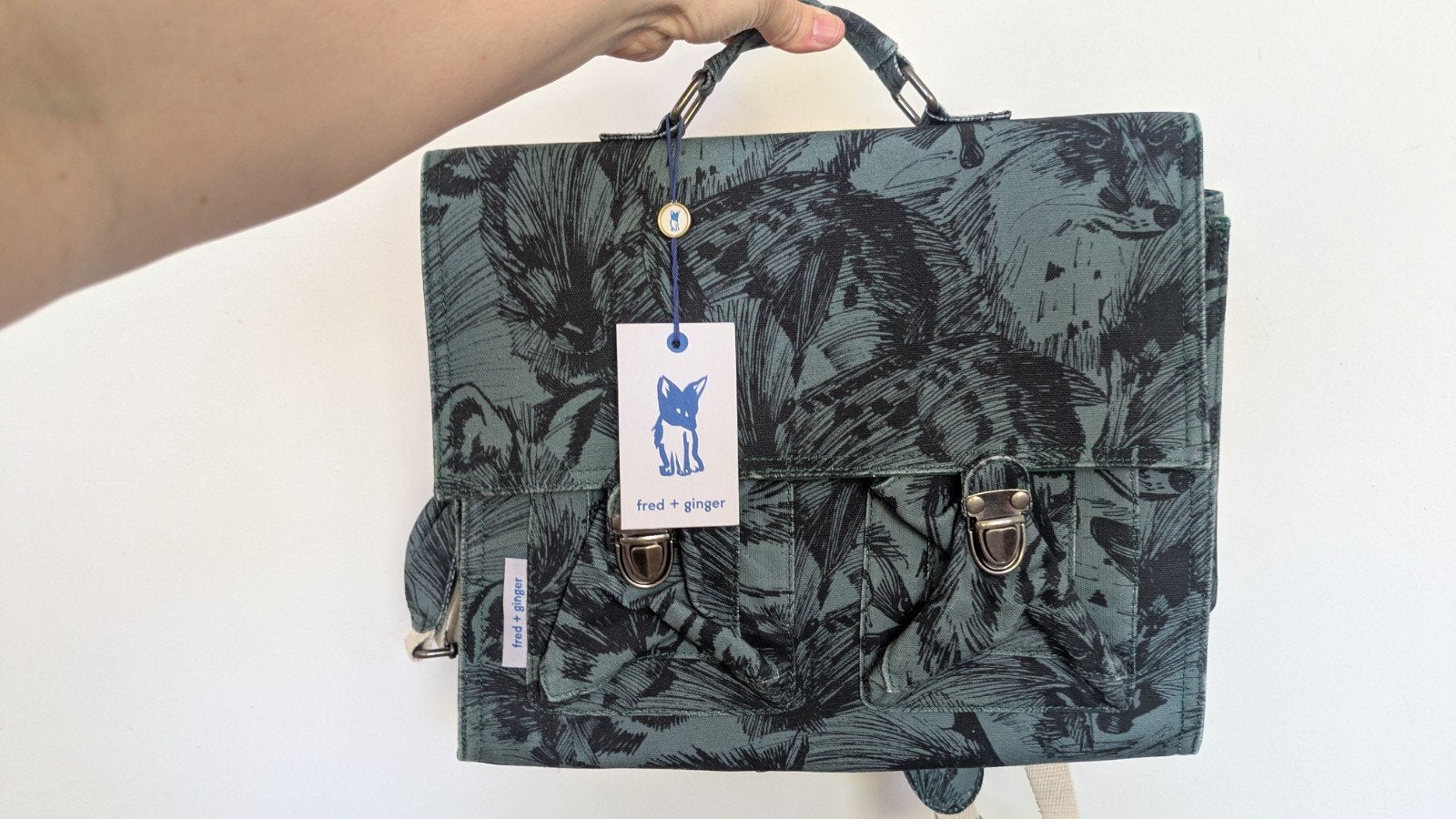 nieuwe boekentas schooltas van Fred & Ginger, Handtassen en Accessoires, Tassen | Schooltassen, Ophalen, Nieuw, Blauw