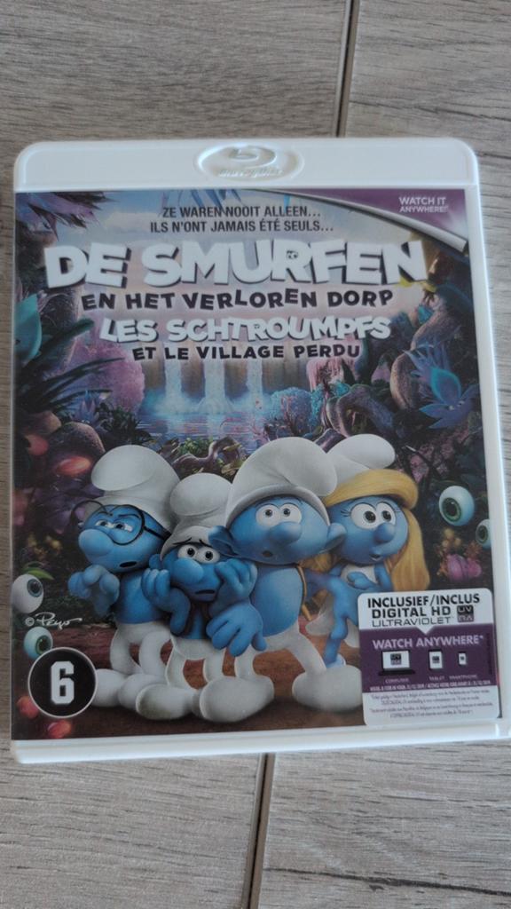 Blu-ray De Smurfen en het Verloren Dorp, Ophalen of Verzenden