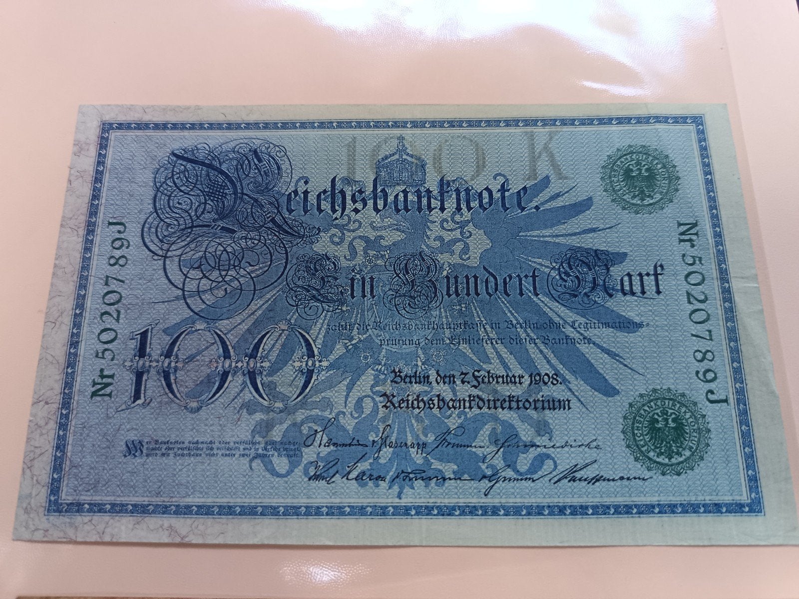 Ancien billet (4), Enlèvement ou Envoi