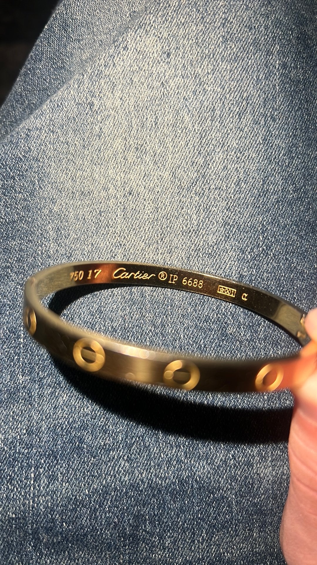 Gouden cartier bracelet meisjes, Kleding | Dames, Ophalen, Zo goed als nieuw