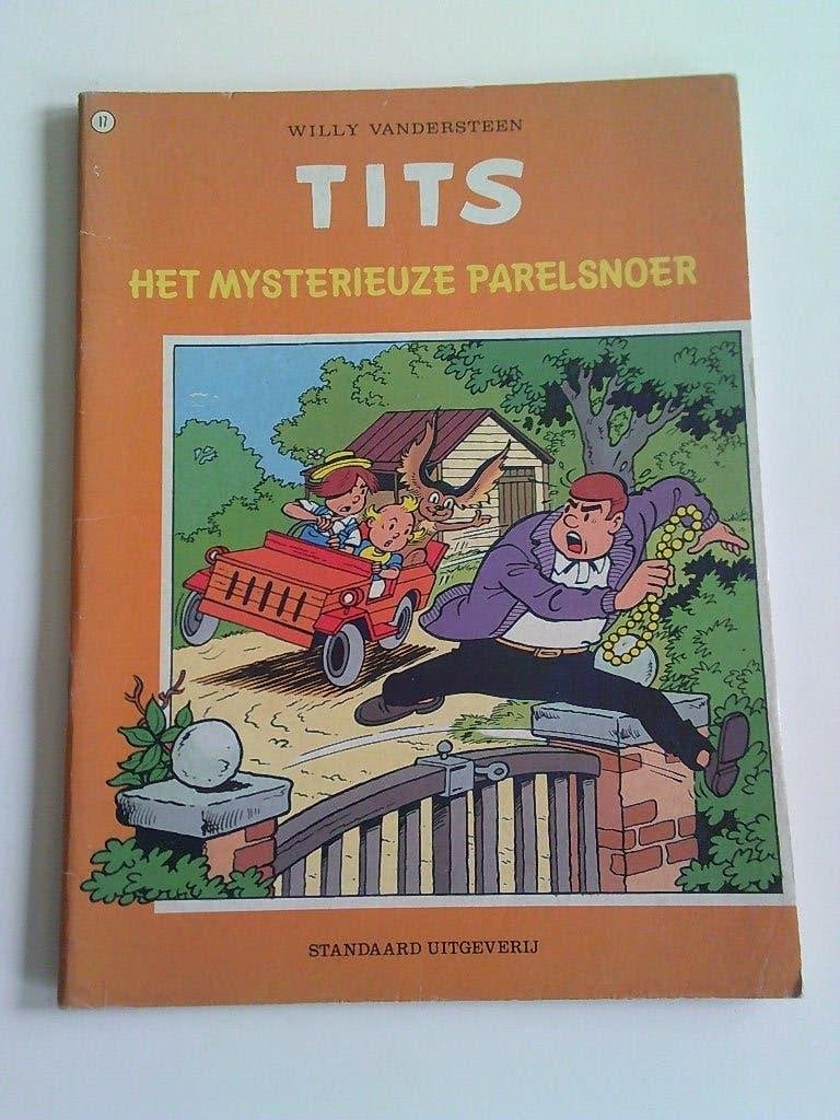 Tits nr 17. Het mysterieuze parelsnoer.1ste druk 1982, Ophalen of Verzenden