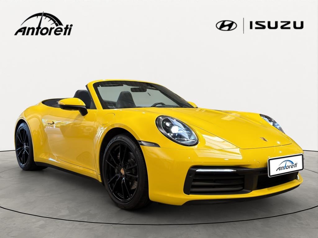 Porsche 911 Carrera 4 Cabriolet 3.0 Turbo PDK (EU6d-TEMP), Auto's, Porsche, Bedrijf, Te koop, 360° camera, ABS, Achteruitrijcamera