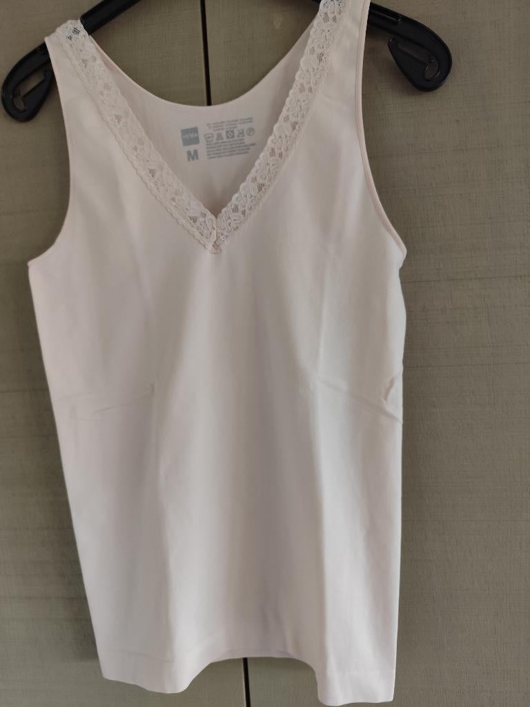 Onderhemd, maat M, Kleding | Dames, Hema, Ophalen of Verzenden, Beige, Hemd