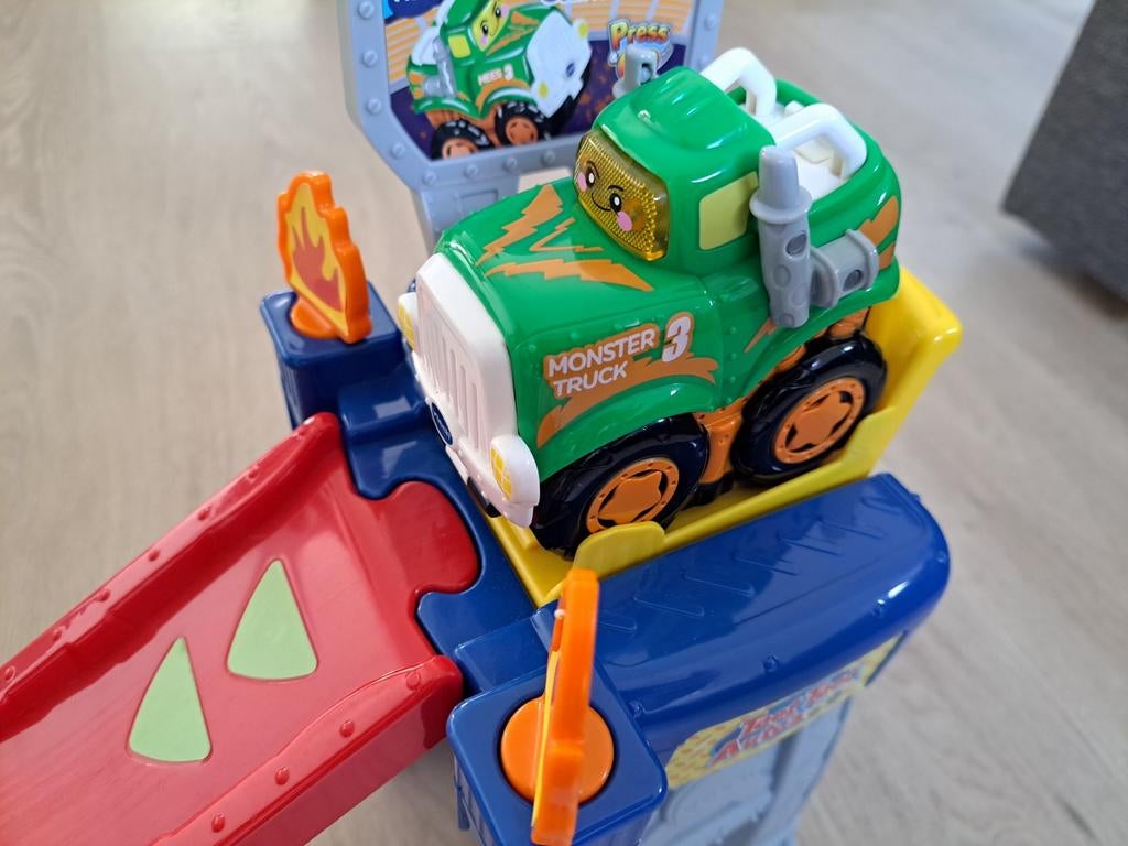 Vtech monstertruck race track, Ophalen