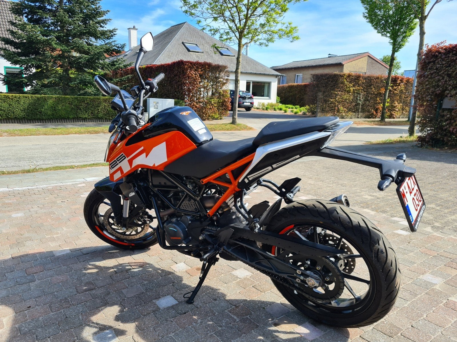 KTM Duke 125 Orange 2020, Motos, Particulier, Occasion