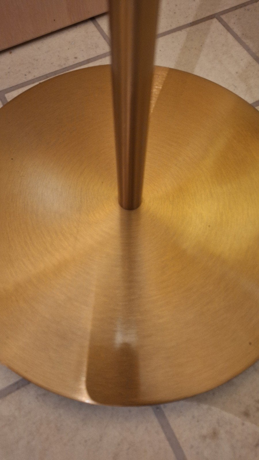 Nymo skaftet IKEA vloerlamp, Ophalen