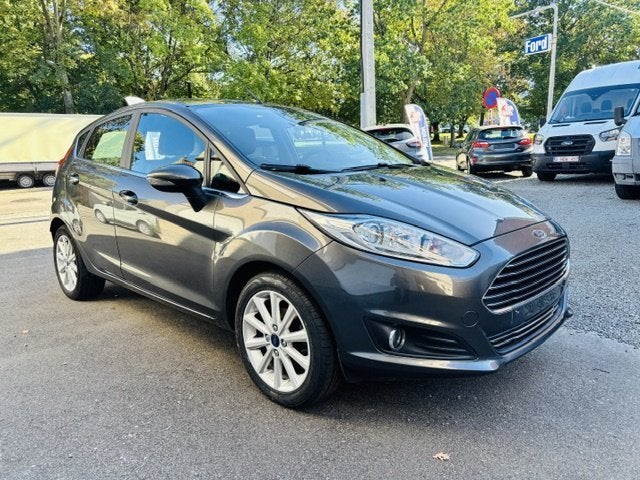 Ford Fiesta Titanium (bj 2016), Auto's, Gebruikt, Euro 6, 74 kW, Zilver of Grijs