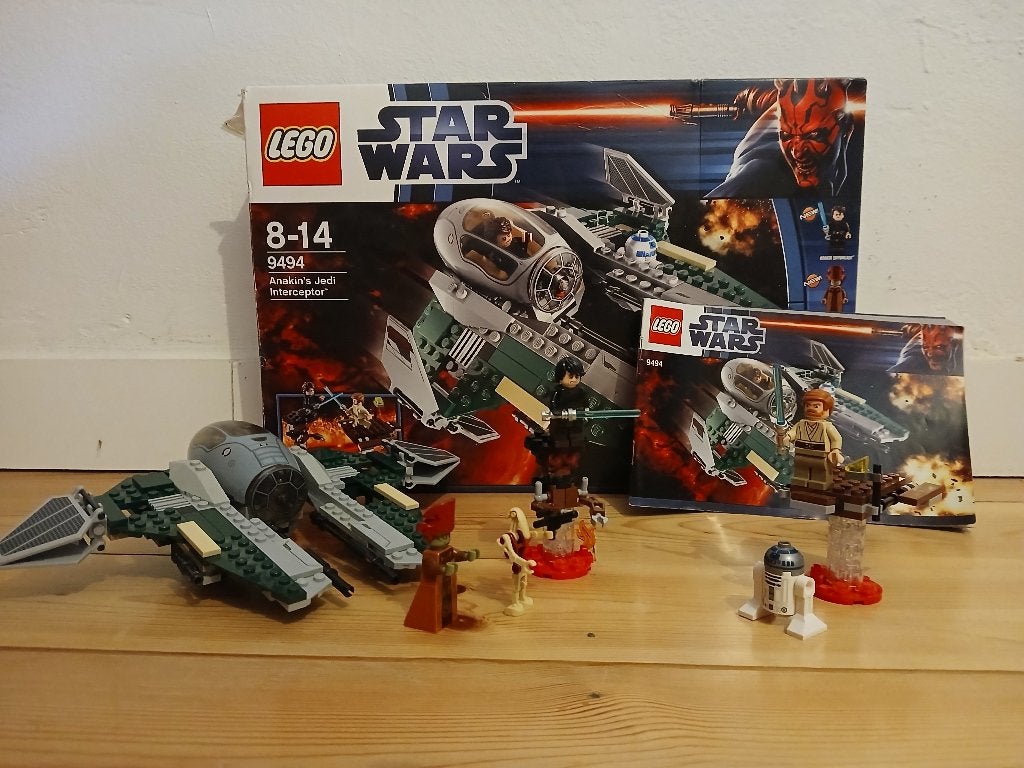 LEGO Star Wars Anakins Jedi Interceptor - 9494, Star Wars, Lego, Nieuw, Ophalen of Verzenden