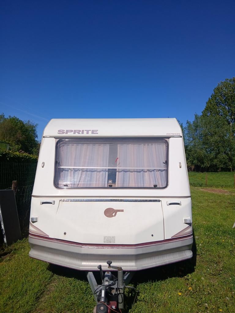 Sprite caravan, Caravans en Kamperen, Rondzit, Particulier, Sprite, Uitbouw voortent