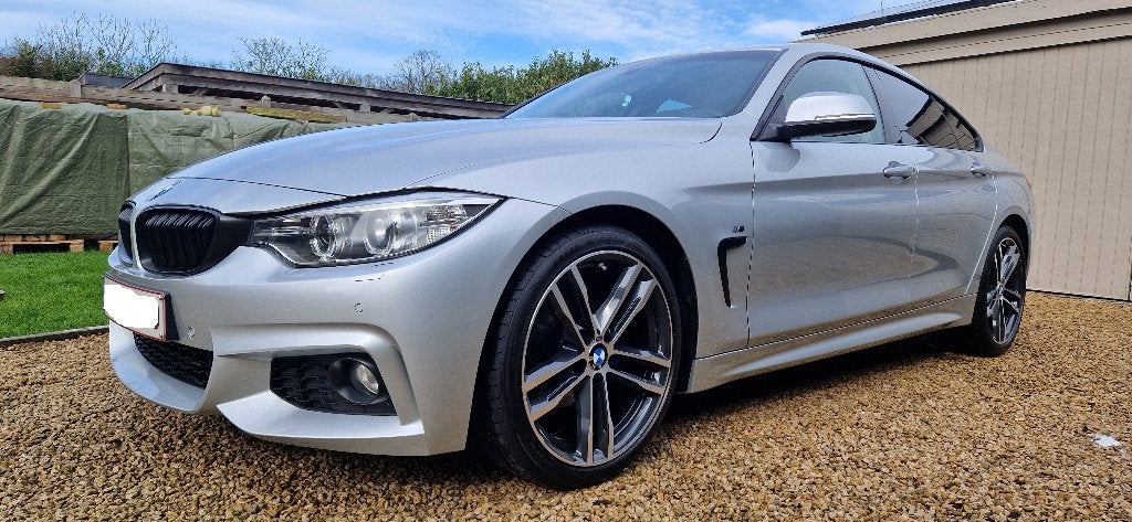 Te koop: BMW 418d Gran Coupe, met M-exterieur., Auto's, BMW, 100 kW, 4 cilinders, Leder, 5 deurs