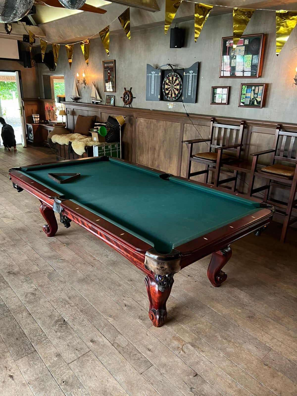 Pool biljart tafel 240 cm met keus, ballen etc pooltafel, Sports & Fitness, Enlèvement, Comme neuf, Table de billard