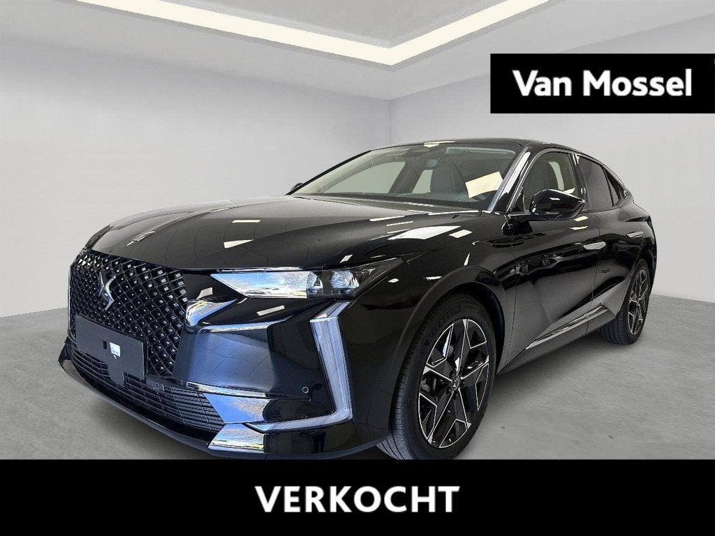 DS DS 4 HYBRID 136 Automatic Pallas, Auto's, 118 g/km, Stof, Gebruikt, Zwart