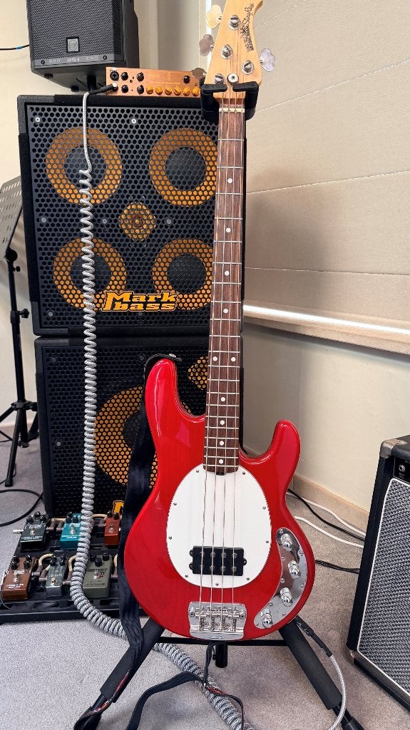 MusicMan Stingray Bass 3EQ4H, Musique & Instruments, Enlèvement, Utilisé, Électrique