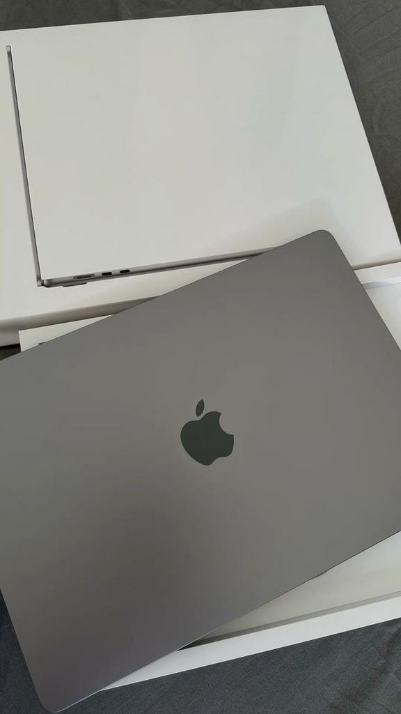 Macbook Air M3 spacegrijs, Ophalen, 256 GB, Zo goed als nieuw, MacBook
