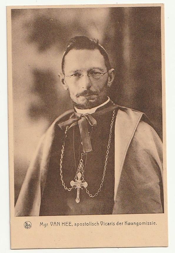 Mgr VAN HEE der Kwangomissie Jezuiten Belgisch Congo, Verzenden, Ongelopen, Sterren en Beroemdheden