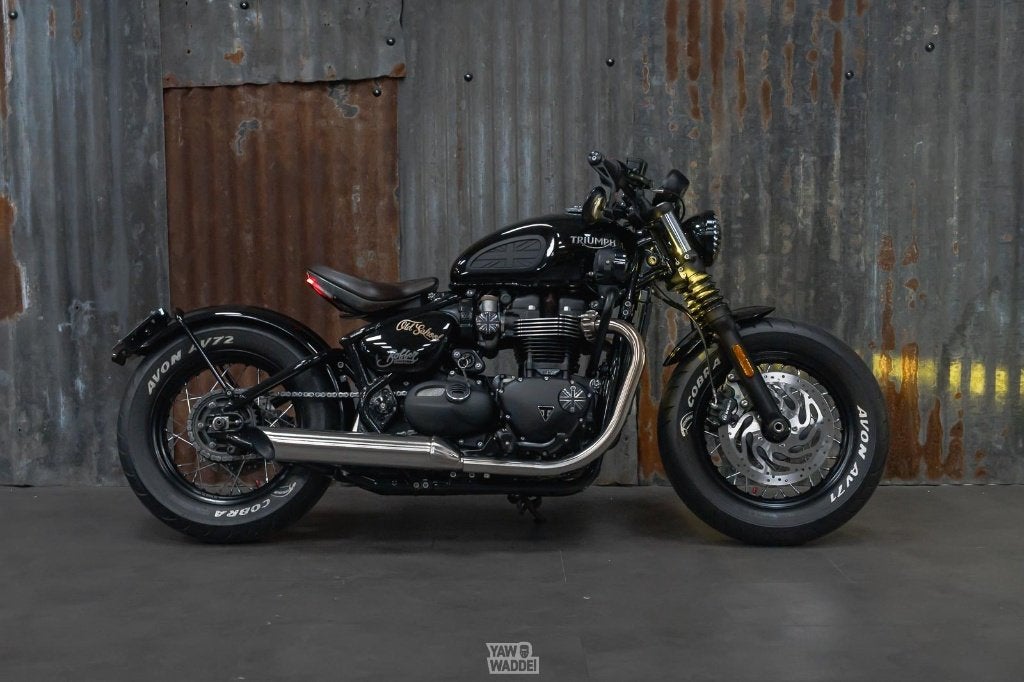 Triumph Bonneville Bobber custom, Motos, Permis Moto A, Entreprise, Occasion, Plus de 35 kW