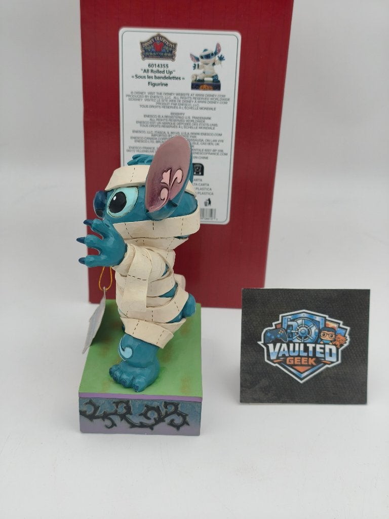 Figurine Jim Shore Enesco entièrement retroussée par Stitch, Enlèvement ou Envoi, Autres personnages, Comme neuf, Statue ou Figurine