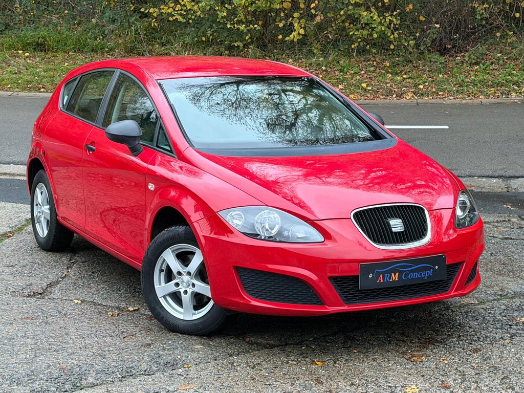 Seat Leon 1.4 Essence 2009 prete à immatriculer, Autos, Seat, Rouge, Achat, Entreprise, Noir