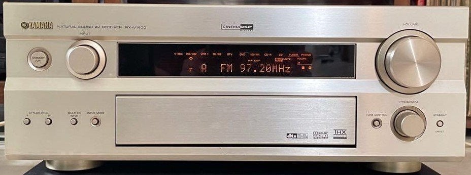 Yamaha RX-V1400 RDS digital receiver, TV, Hi-fi & Vidéo, Amplificateurs & Ampli-syntoniseurs, Utilisé, Stéréo, Yamaha, Enlèvement