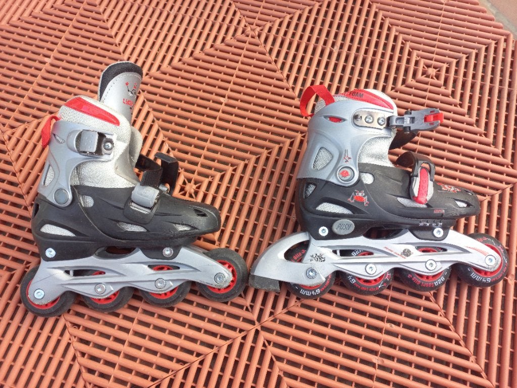 Rollers et patins à glace Combo 30 à 33, Autres marques, Rollers 4 roues en ligne, Réglable, Enlèvement
