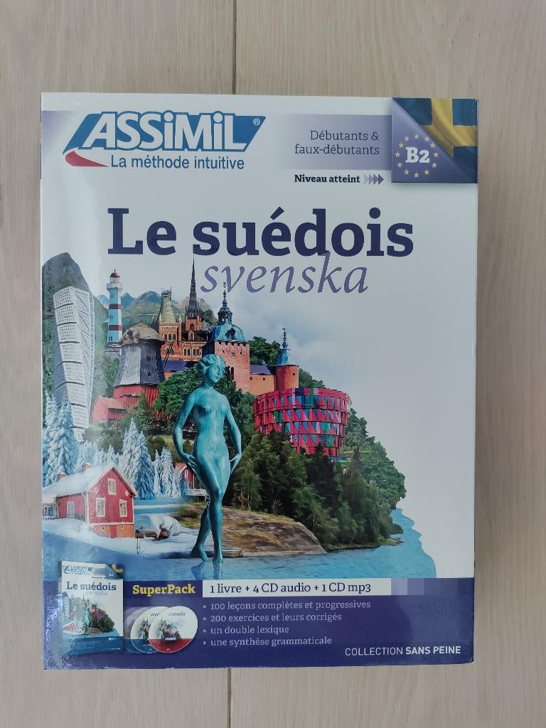 Assimil: français > suédois; niveau A1 > B2; SuperPack; neuf, Livres, Enlèvement ou Envoi, Neuf, Non-fiction
