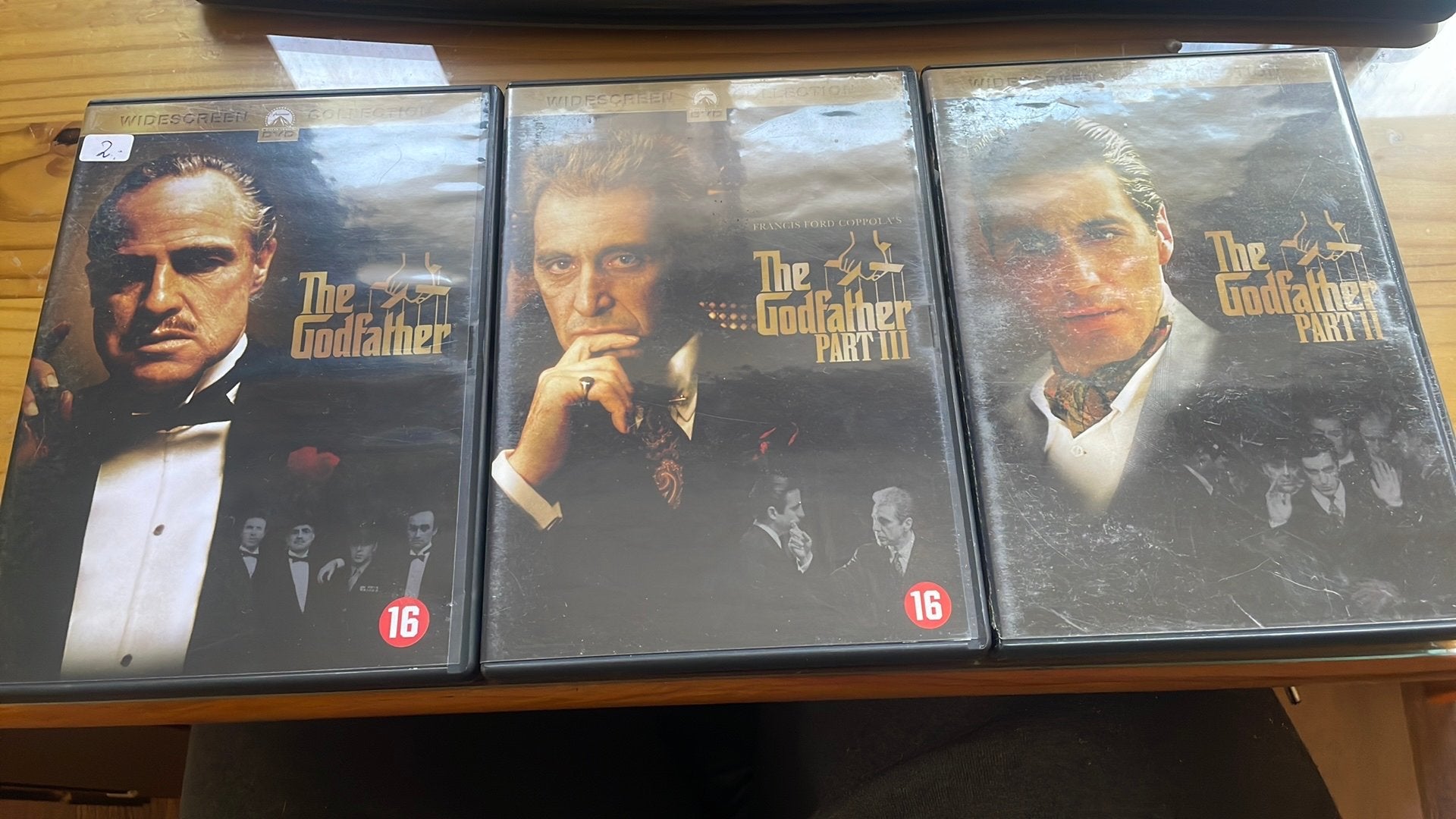 The godfather 1+2+3, Ophalen of Verzenden, Zo goed als nieuw